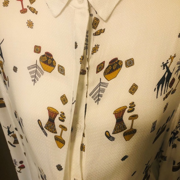 Zara button down blouse - Picture 5 of 7